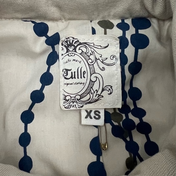 TULLE Anorak Style Cotton Jacket - Picture 6 of 11